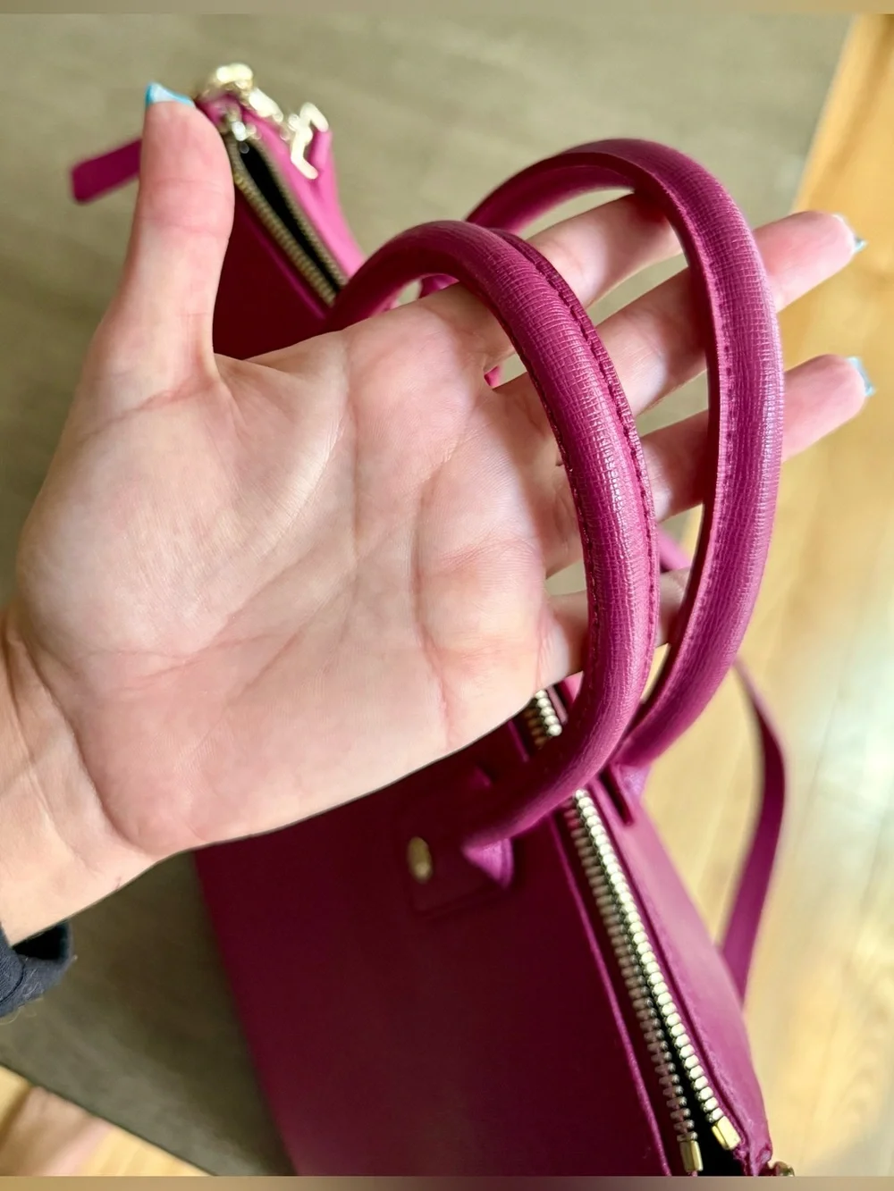 Furla Linda Medium Satchel Pinky